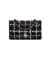 Chanel Классическая сумка 11.12 Black, Light Pink and White - фото 1
