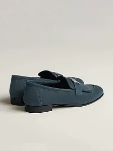 Hermès Лоферы Royal Blue Celeste - фото 2