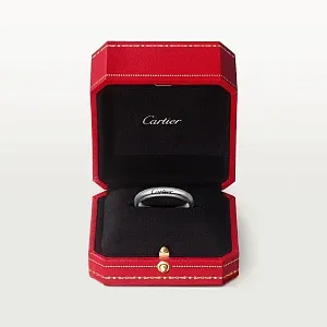 Cartier Обручальное кольцо C de 3 мм Platinum - фото 4