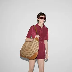 Gucci Большая сумка на плечо B - фото 2
