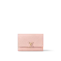 Louis Vuitton Кошелек Capucines Compact Rose Jasmine - фото 1