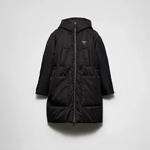 Prada Пуховое пальто из Re-Nylon - фото 1