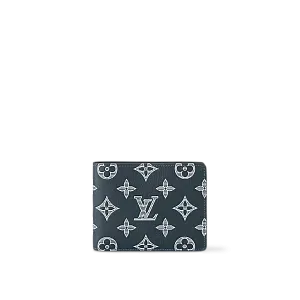 Louis Vuitton Портмоне Multiple Navy Blue - фото 1