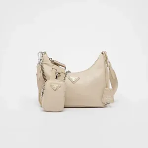Prada Сумка Re-Edition 2005 из Re-Nylon Desert Beige - фото 1