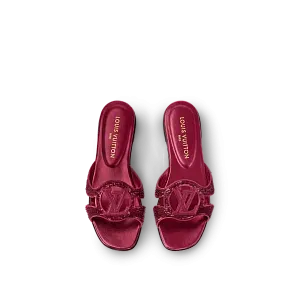 Louis Vuitton Мюли LV Isola Flat Burgundy - фото 2