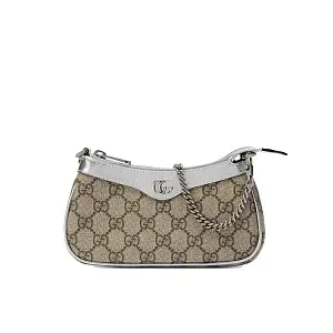 Gucci Мини-сумка Ophidia Beige / Ebony Silver - фото 1