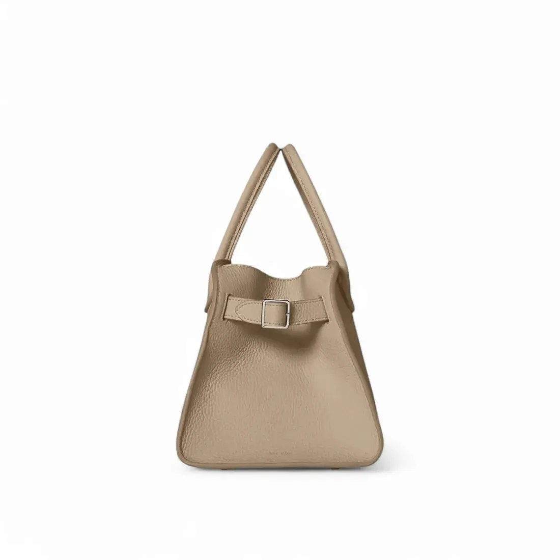 The Row Сумка Soft Margaux 10 из кожи Dark Taupe - фото 4