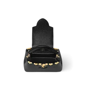 Louis Vuitton Сумка Capucines Mini Black - фото 3