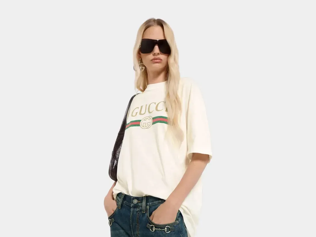 Gucci Футболка La Famiglia White - фото 2