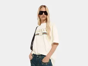 Gucci Футболка La Famiglia White - фото 2