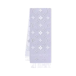 Louis Vuitton Шарф LV Essential Shine Light Grey - фото 1