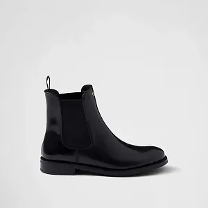 Prada Ботинки из матовой кожи - фото 2