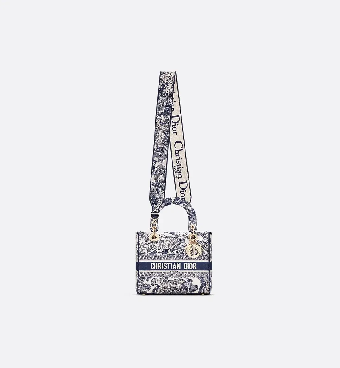 Dior Сумка Lady D-Lite среднего формата - фото 5