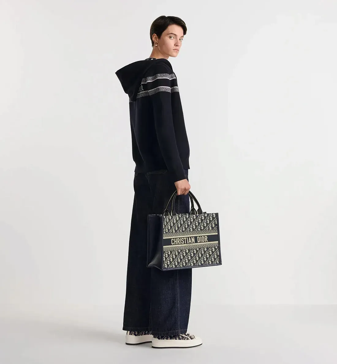Dior Сумка Book Tote среднего формата Blue - фото 2