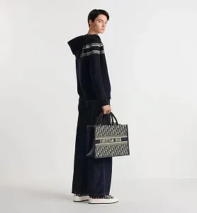 Dior Сумка Book Tote среднего формата Blue - фото 2