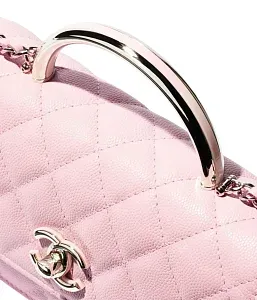Chanel Клатч с цепью Light Pink - фото 4