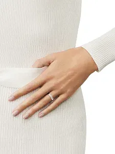 Van Cleef & Arpels Обручальное кольцо Toujours Signature Etoiles 4 мм - фото 2