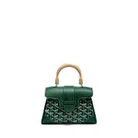 Goyard Мини-сумка Saigon Souple Green - фото 1