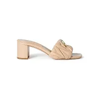 Miu Miu Босоножки Matelasse Sand Beige - фото 1