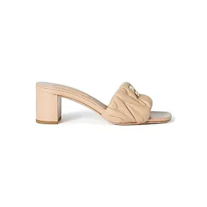 Miu Miu Босоножки Matelasse Sand Beige - фото 1