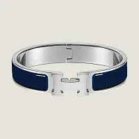 Hermès Браслет Clic H Bleu Abysse - фото 1