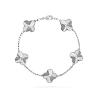 Van Cleef & Arpels Браслет Vintage Alhambra White Gold - фото 1