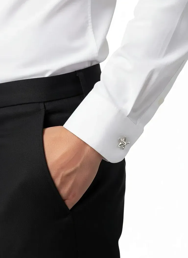 Запонки Tiffany Elsa Peretti Starfish Cuff Links - фото 2