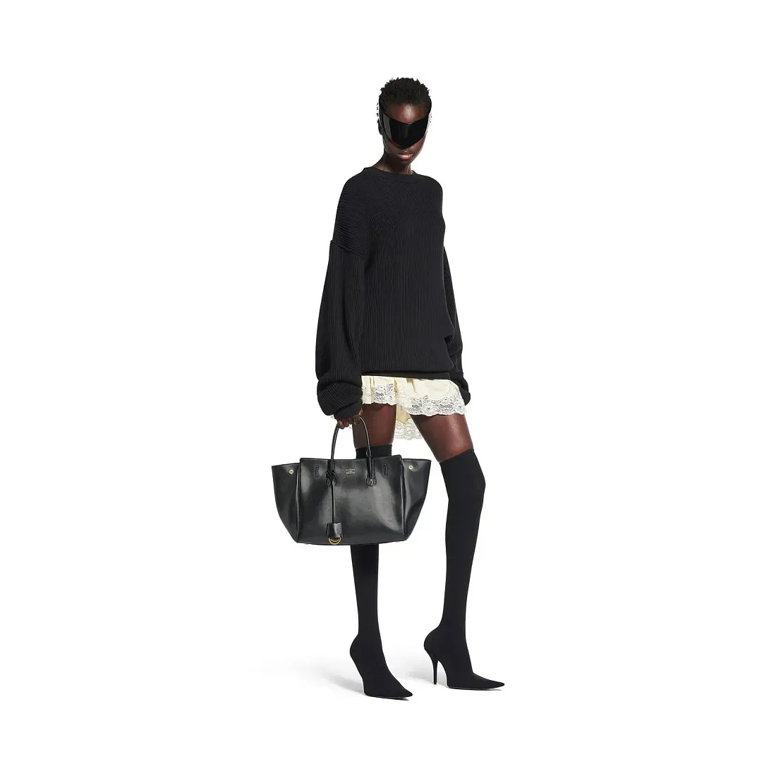 Balenciaga Сумка Hampton маленького формата - фото 2