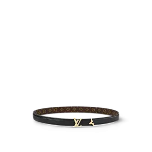 Louis Vuitton Двухсторонний ремень Pretty 20 мм Black - фото 1