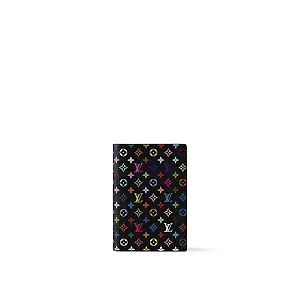 Louis Vuitton Обложка для паспорта TM x Multicolore Black - фото 1