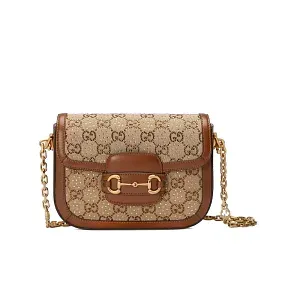 Gucci Мини-сумка на плечо Horsebit 1955 - фото 1