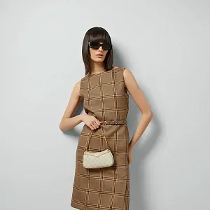 Gucci Мини-сумка Ophidia Beige / White - фото 2