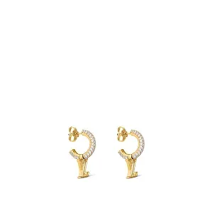 Louis Vuitton Серьги Iconic Gold - фото 4