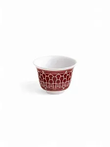 Hermès Маленькая кружка H Deco rouge - фото 1