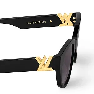 Louis Vuitton Солнцезащитные очки Twist Round Black - фото 4