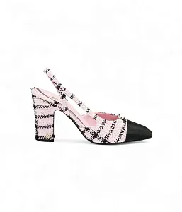 Chanel Твидовые слингбэки - фото 1