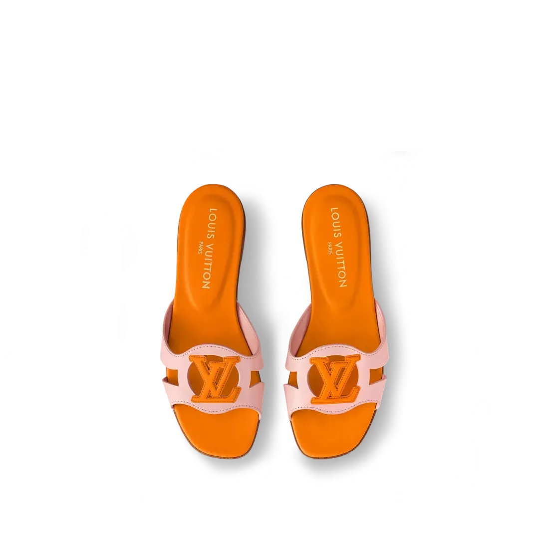 Louis Vuitton Мюли LV Isola Flat Light Blue / Yellow - фото 3