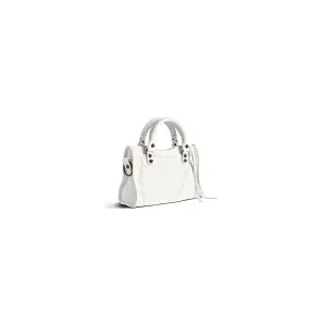 Balenciaga Сумка Le City мини формата Optic White - фото 4