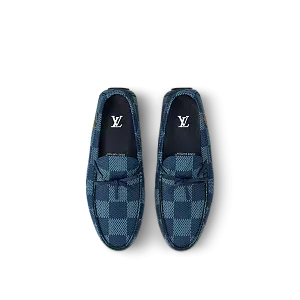 Louis Vuitton Мокасины LV Driver Dark Blue - фото 2