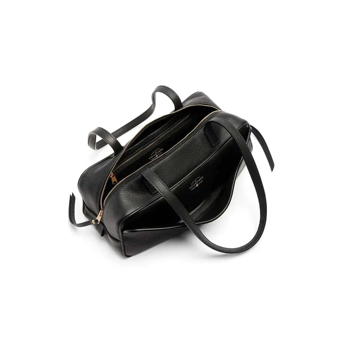 Balenciaga Сумка Carrie Bowling маленького формата Black - фото 5
