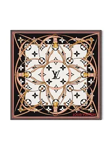 Louis Vuitton Платок-каре Ultimate Monogram Black - фото 1