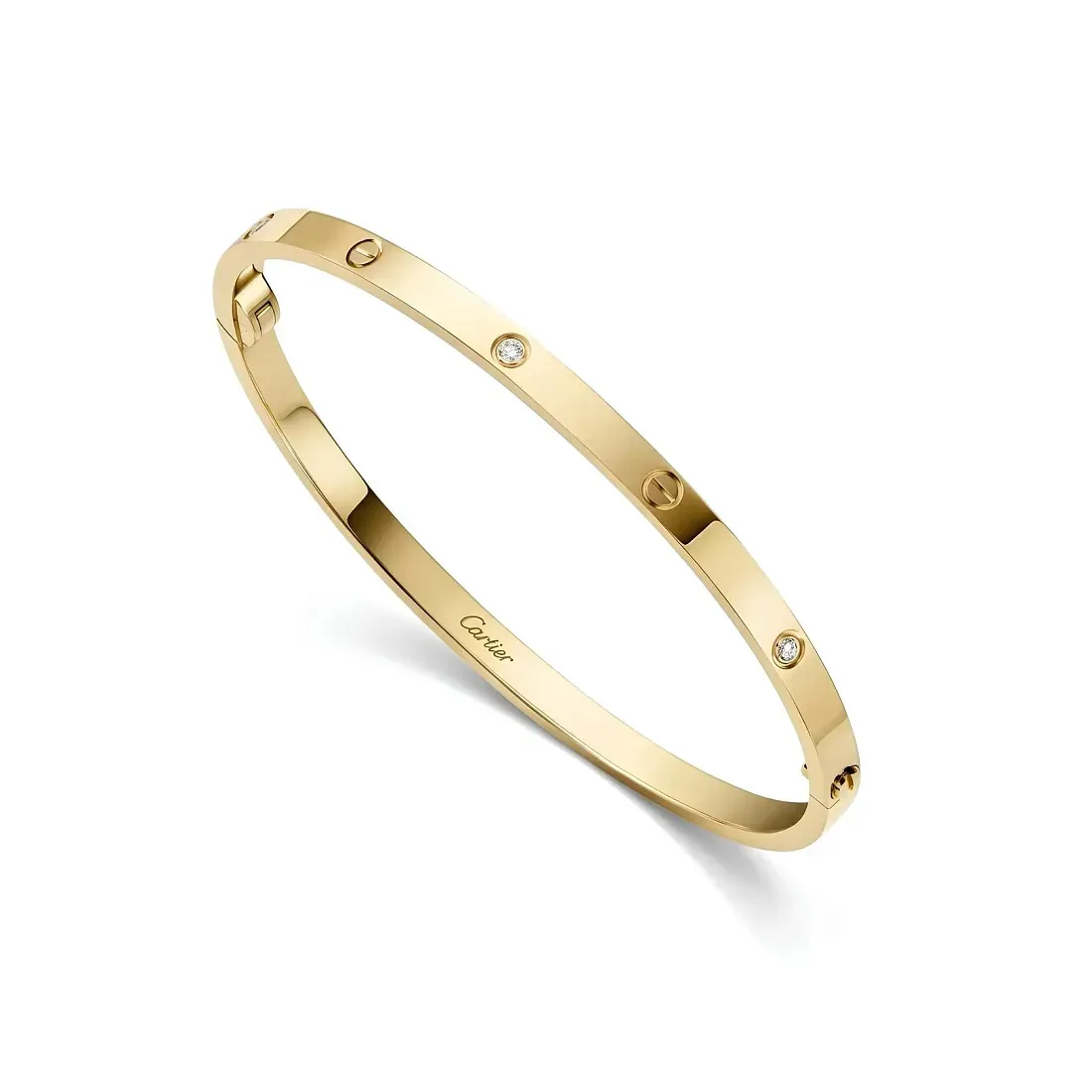 Cartier Браслет Love small model, 6 diamonds Men - фото 5