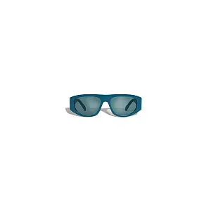 Celine Солнцезащитные очки Triomphe 02 Men Dark Turquoise - фото 1