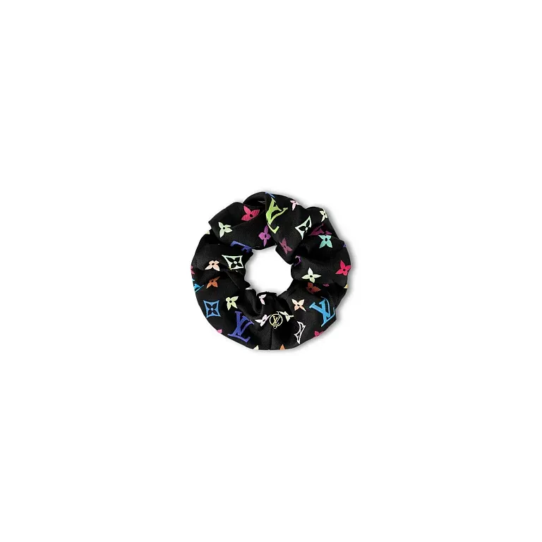 Резинка-скранчи Monogram Multicolor TM x Louis Vuitton Black - фото 1