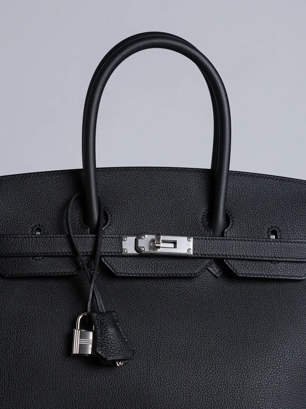 Hermès Сумка Birkin 35 Black Togo Palladium Hardware - фото 3