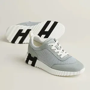 Hermès Кроссовки Bouncing Gris Nuage - фото 1