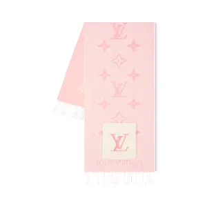 Louis Vuitton Шарф Cold Reykjavik Pink - фото 1