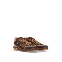 Louis Vuitton Кроссовки LV Trainer Brown - фото 1