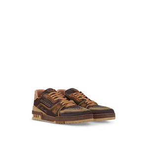 Louis Vuitton Кроссовки LV Trainer Brown - фото 1