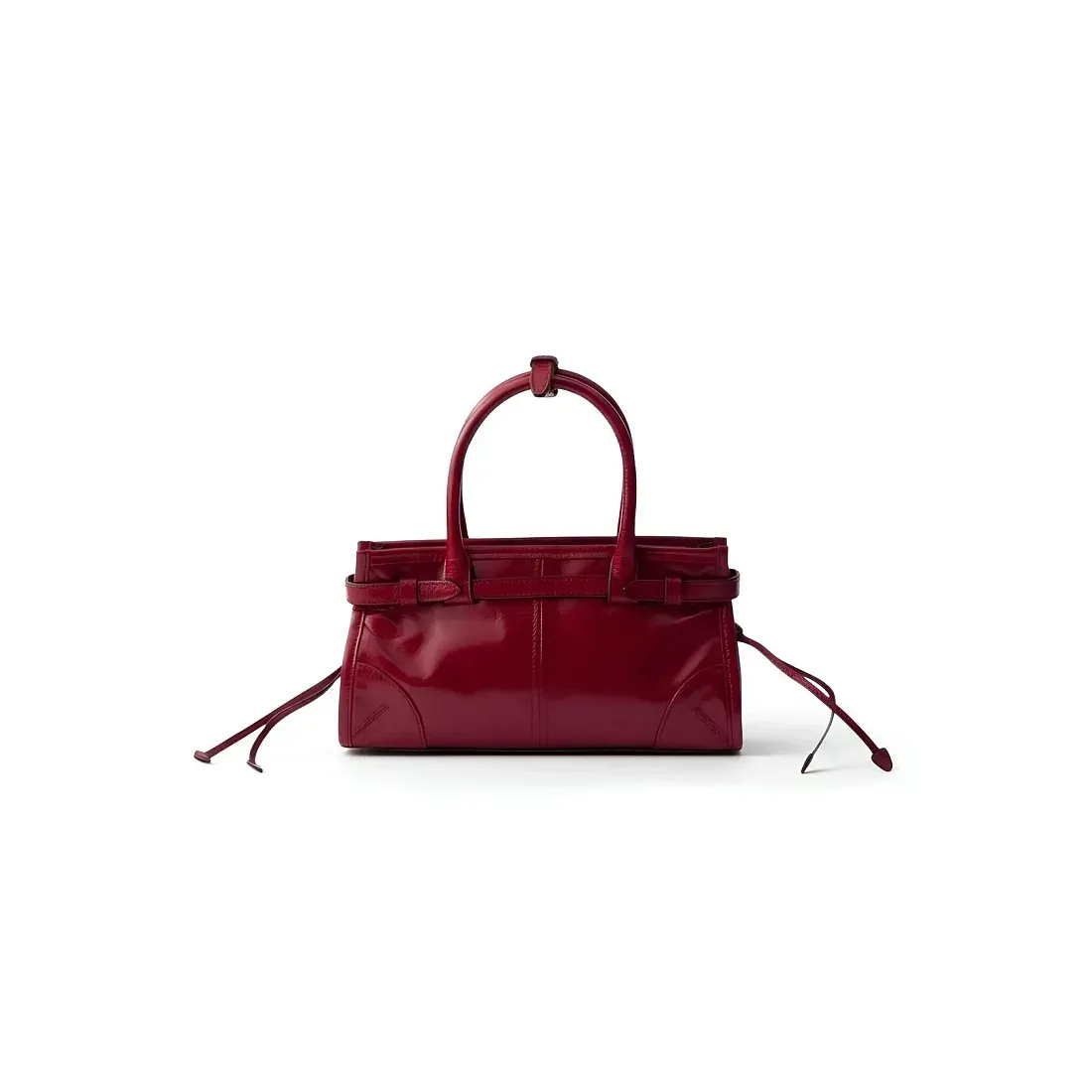 Prada Мини-сумочка Bonnie Ruby Red - фото 3